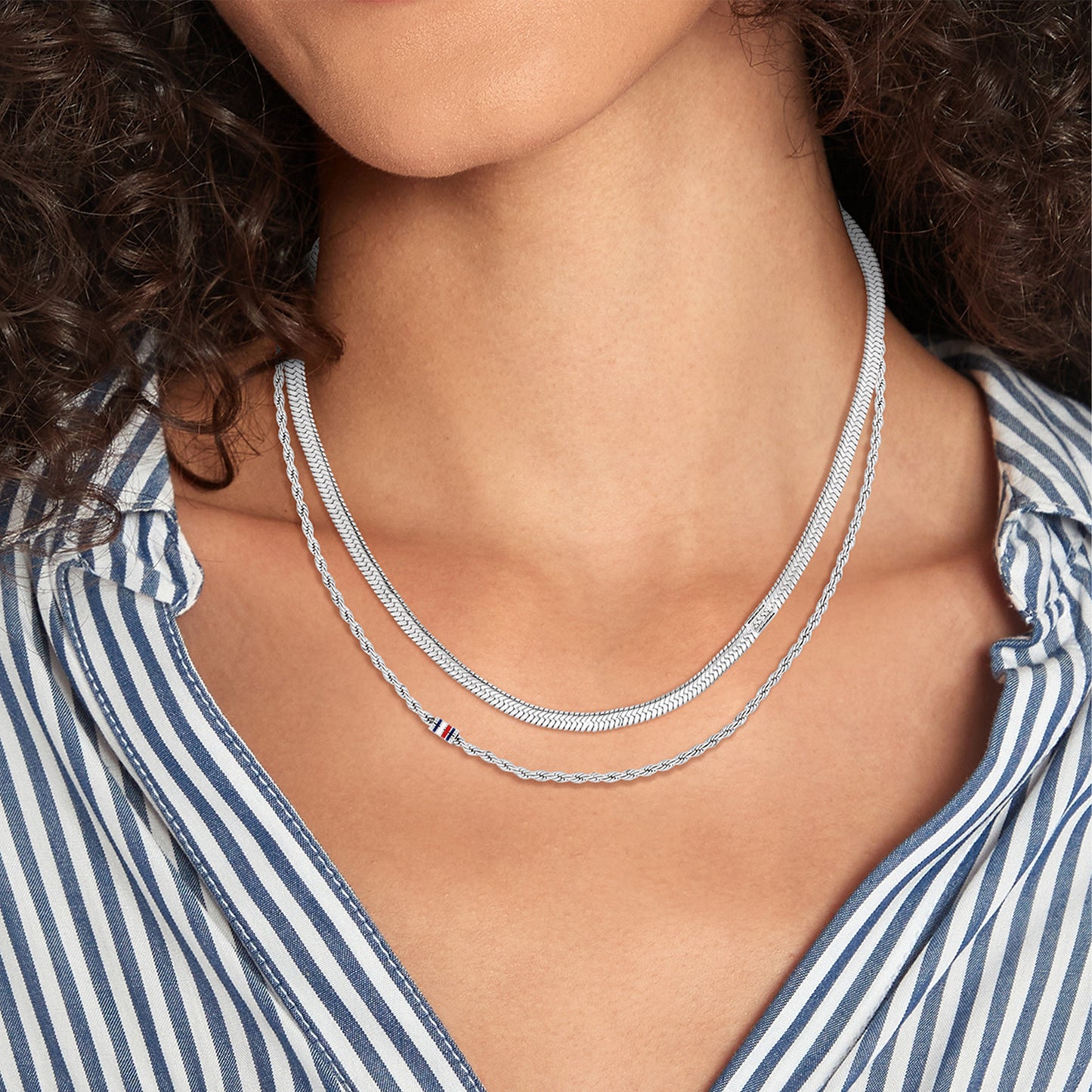 Layered Set Necklace, THJ-2780979