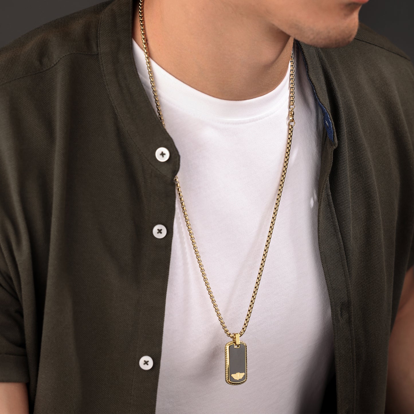 Stamp Necklace, PLJ-PEAGN0038602