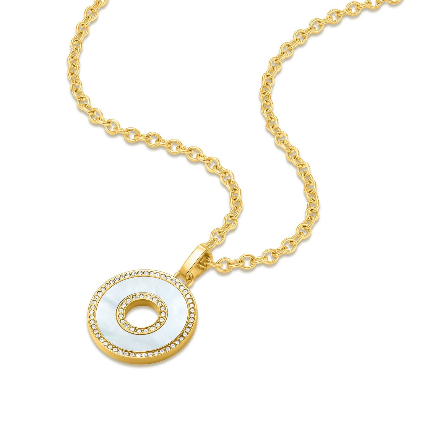 Saturn Necklace, PLJ-PEJLN0005901