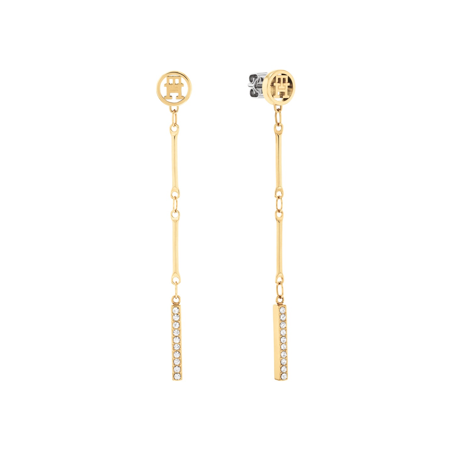 Bar Chain Earrings, THJ-2781002