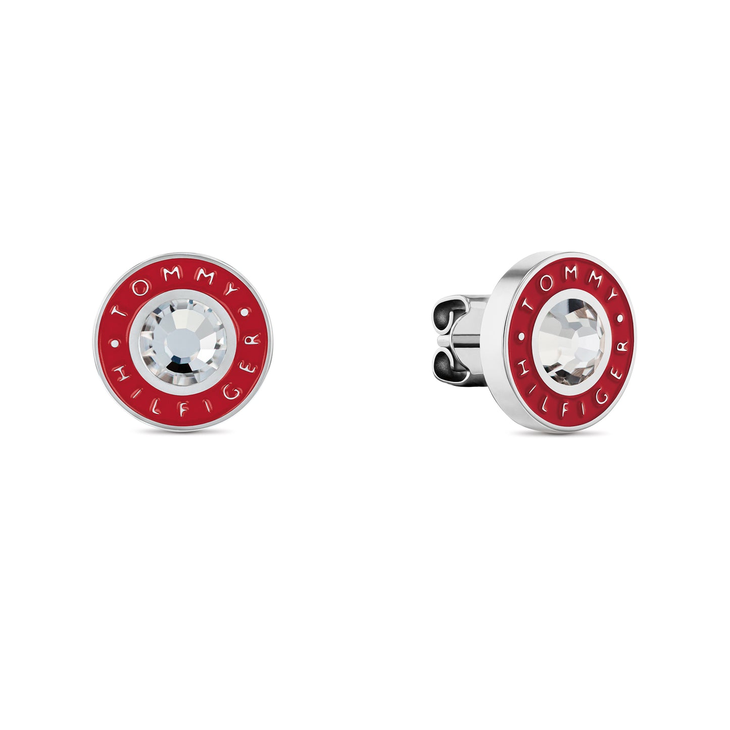 Layered Enamel Earrings, THJ-2780808