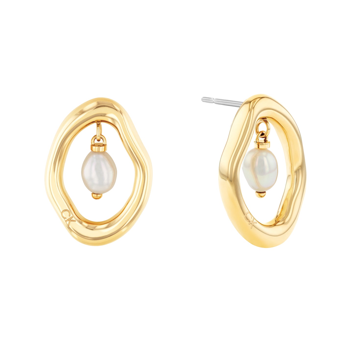 Edgy Pearls Earrings, CKJ-35000562