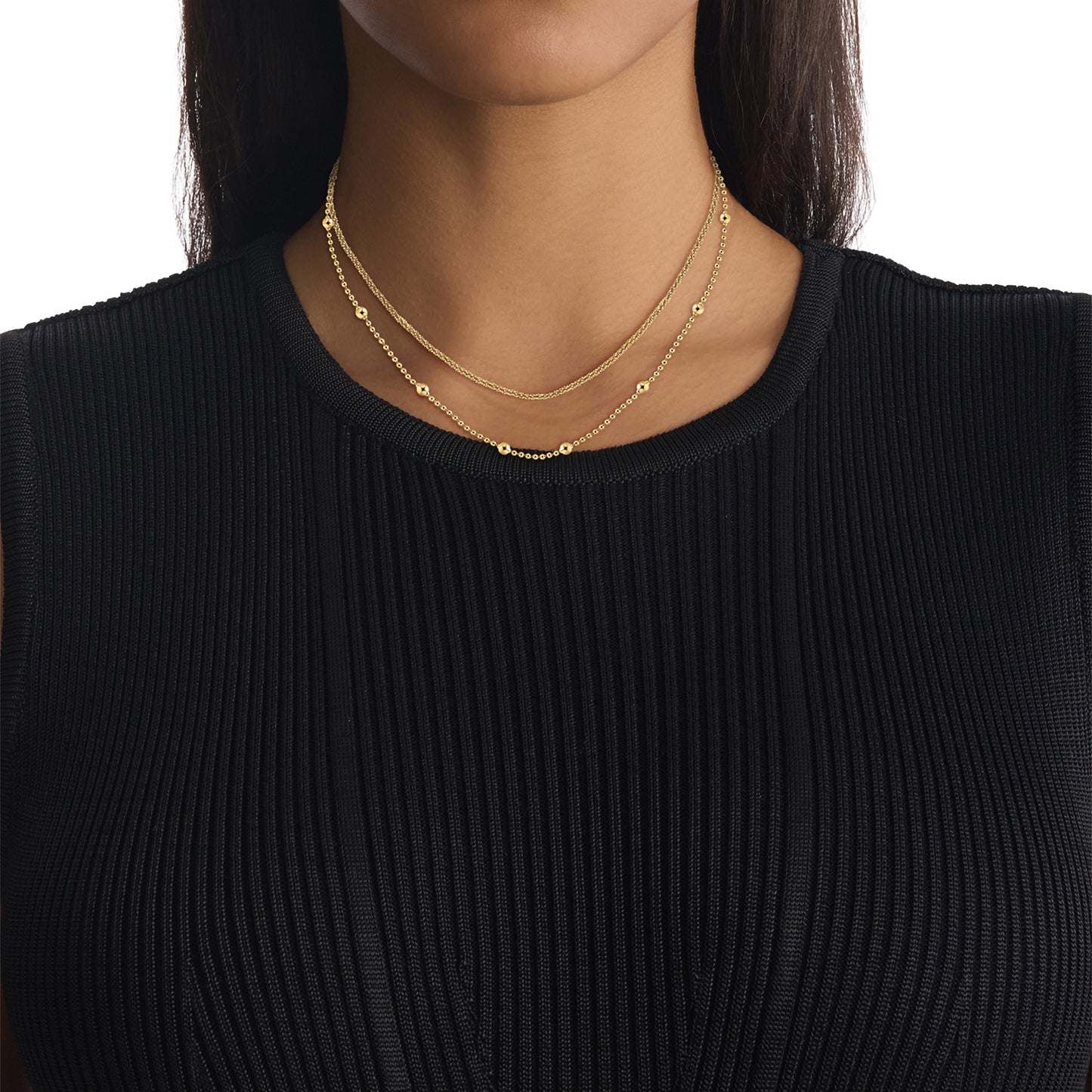 CK Layered Necklace, CKJ-35000950