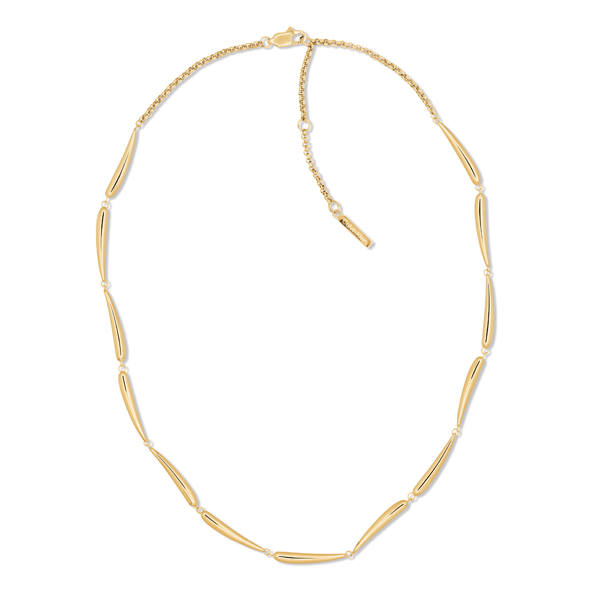 Elongated Drops Necklace, CKJ-35000993