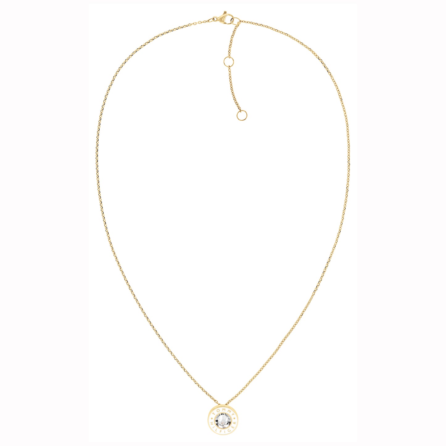 Layered Enamel Necklace, THJ-2780801