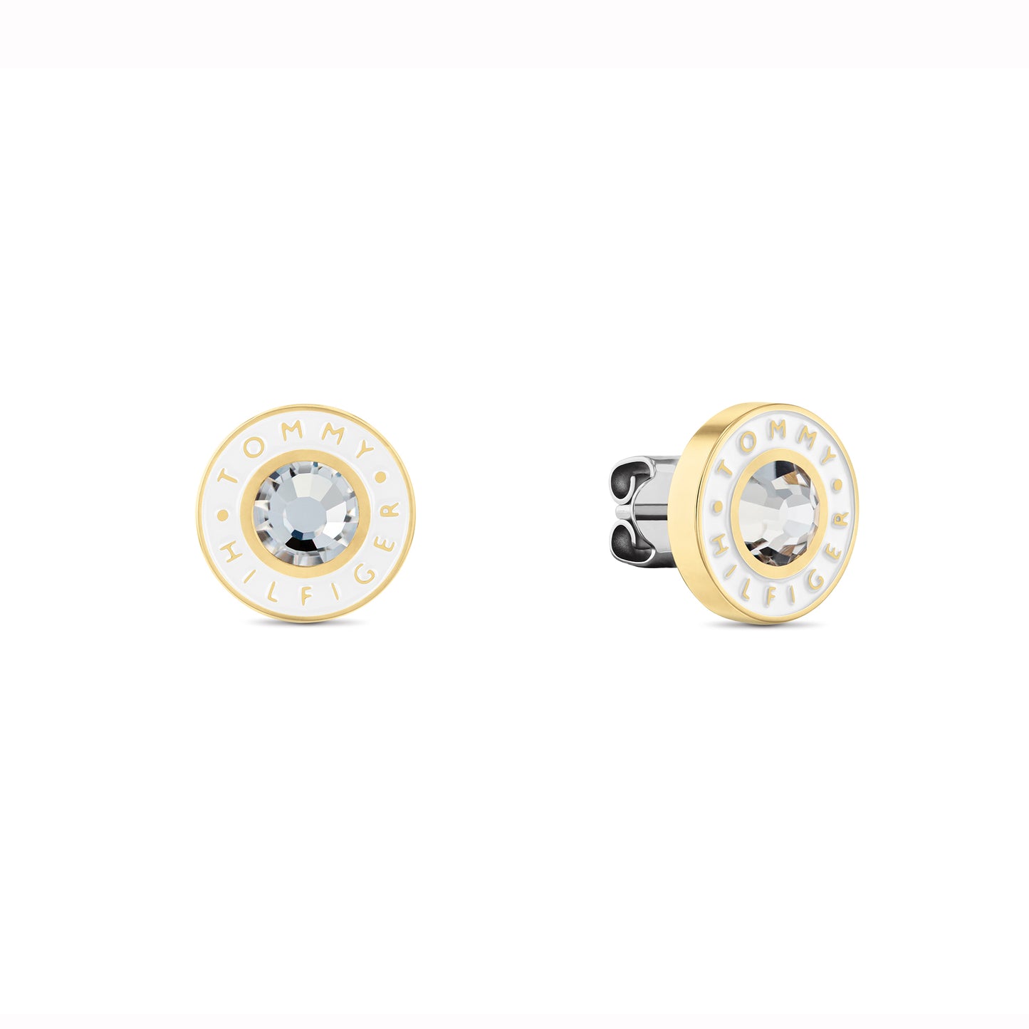 Layered Enamel Earrings, THJ-2780809
