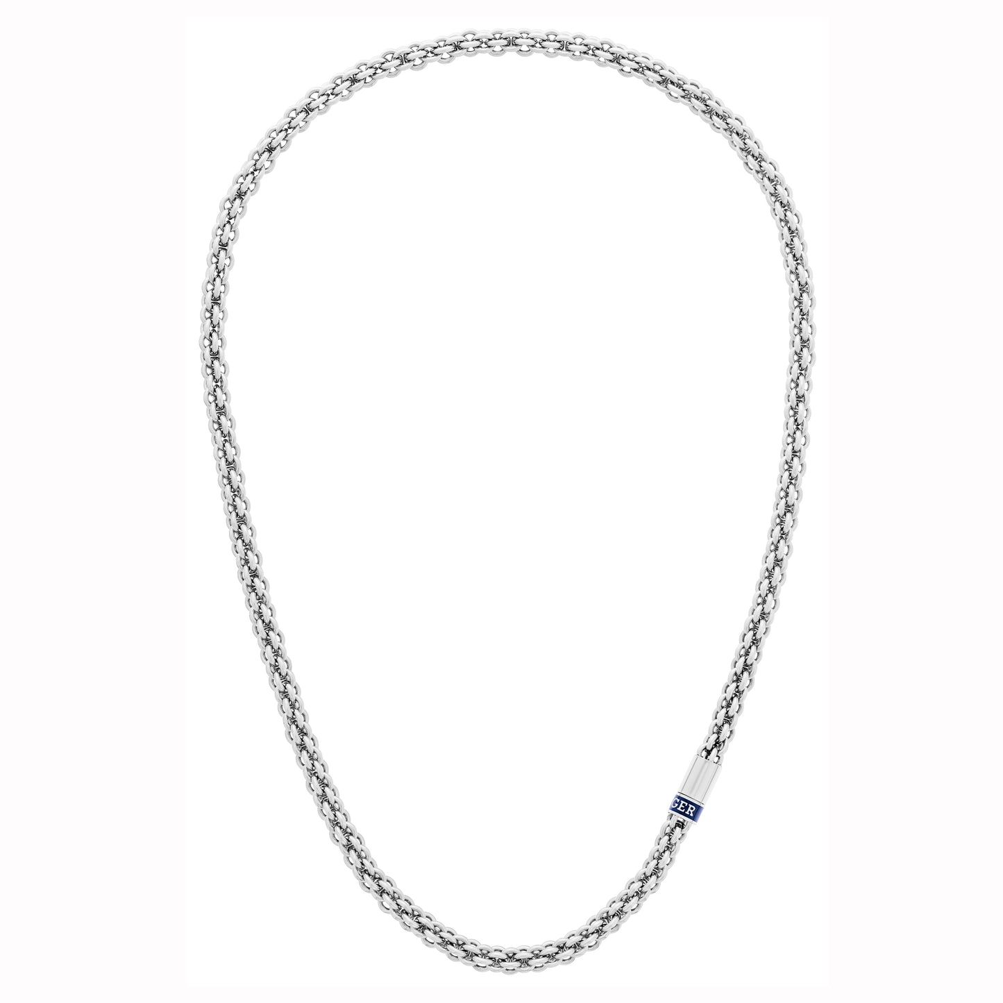 Intertwined Circles Chain Necklace, THJ-2790524